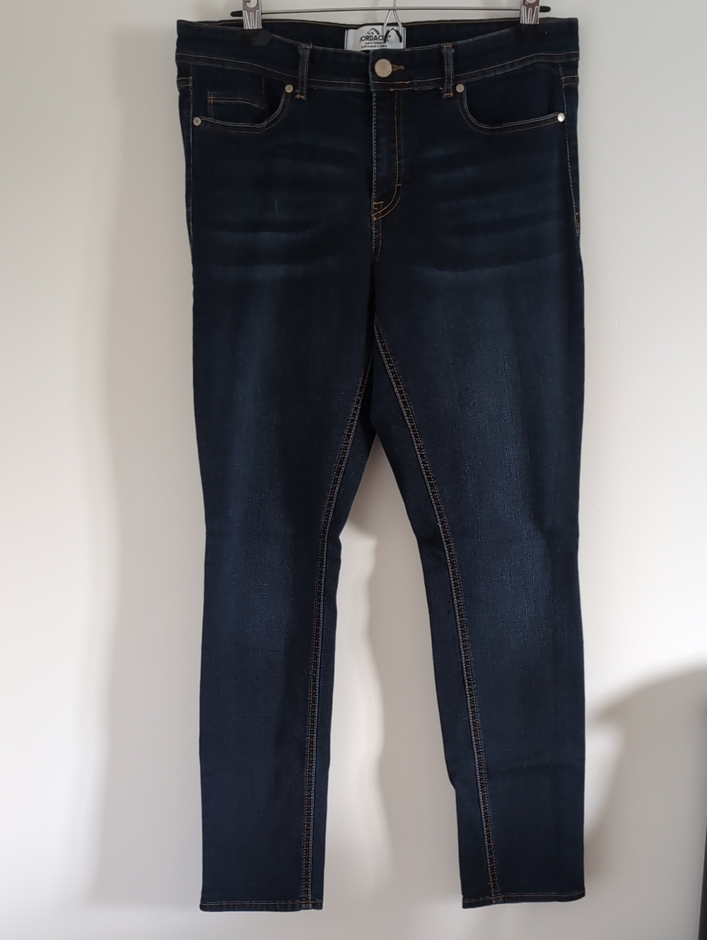 Jordache Dark Wash Skinny Jeans - Deep Blue